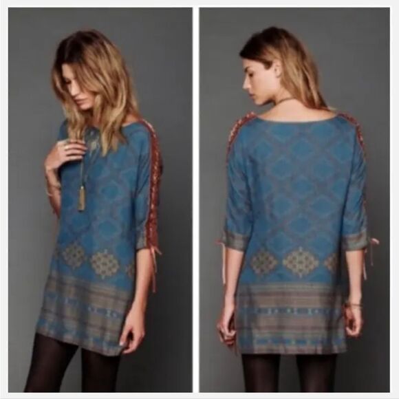 Free People New Romantics Stole My Heart Dress Size Small - Picture 4 of 10